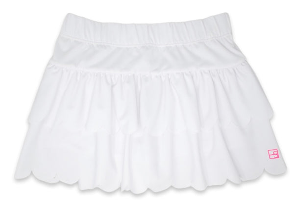 Sally Tier Skirt- White