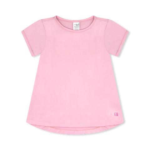 Bridget Basic Tee- Cotton Candy Pink