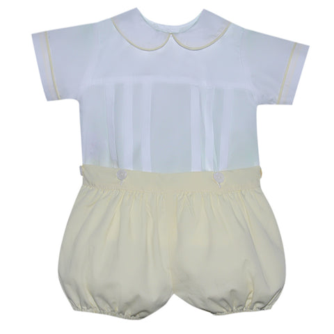 Owen Button On Suit- Maize