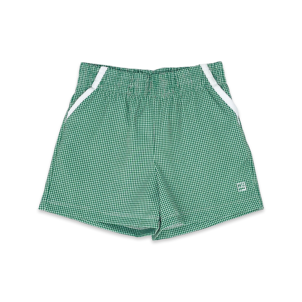 Nathan Short- Augusta Green Mini Gingham