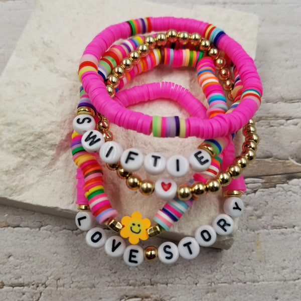 Swiftie Love Story  Bracelet Set