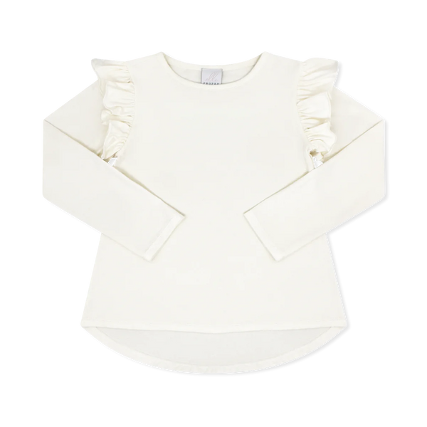 Elizabeth Knit Blouse- Cream