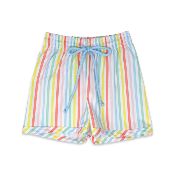 Barnes Bathing Suit- Rainbow Stripe