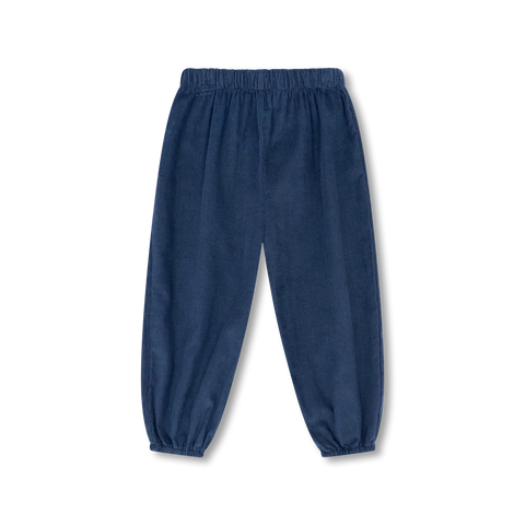 Garret Gathered Pant- Princeton Navy