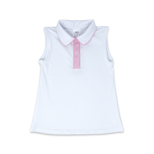 Gabby Shirt- Coconut/Cotton Candy Pink