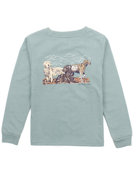Hunting Dog Tee- Fog