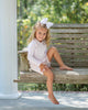 Striped Sweater Set- Light Pink Stripes