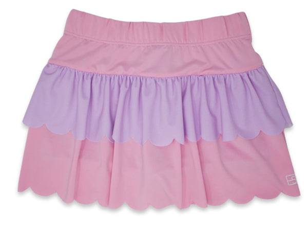 Sally Tier Skirt- Pink/Lavender