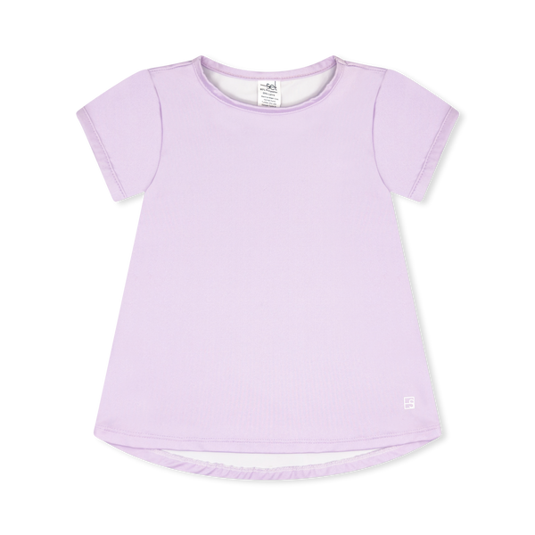 Bridget Basic Tee-Petal Purple