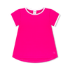 Bridget Basic Tee- Power Pink/Petal Purple