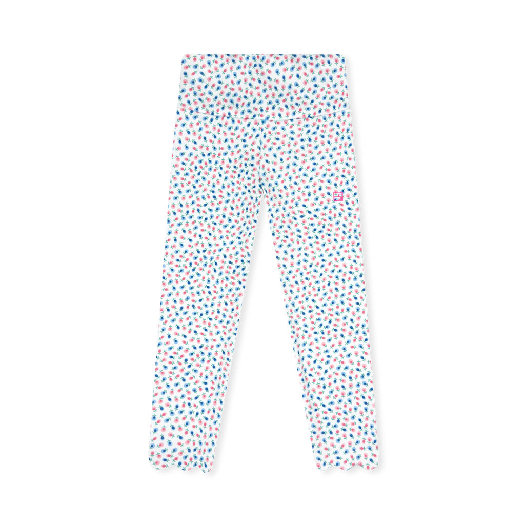 Sadie Scalloped Legging- Kindness Floral