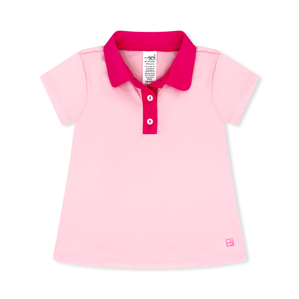Gabby Shirt- Cotton Candy/Power Pink