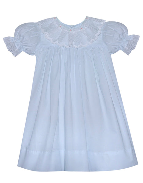 Georgia Heirloom Dress- Blue