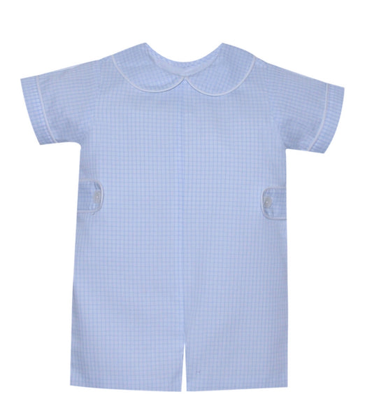 William Romper-Blue Square