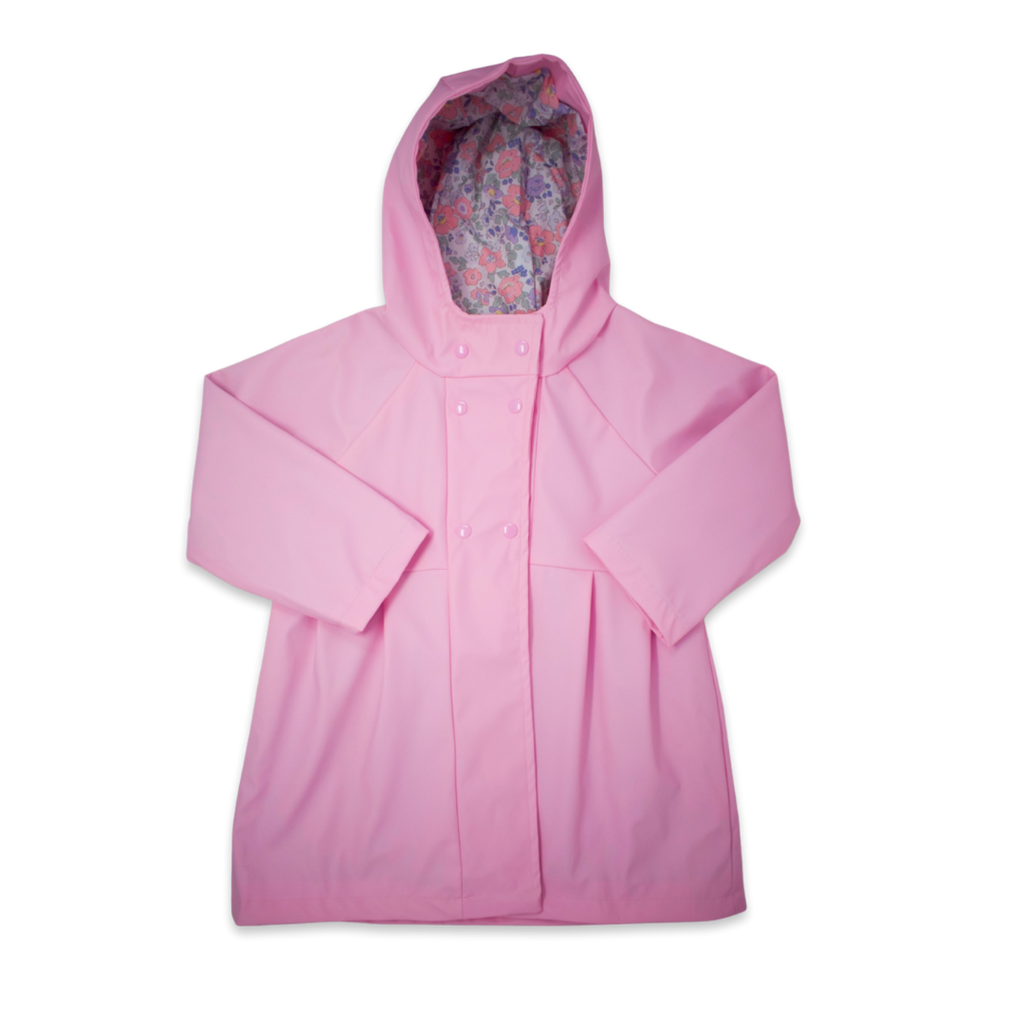 Pink Hillsborough Floral Raincoat