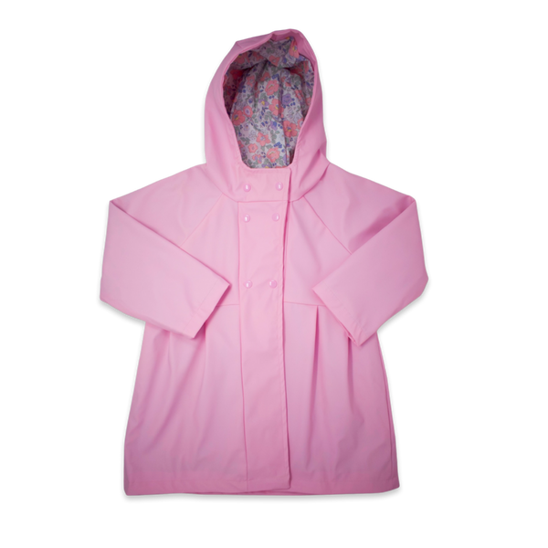Pink Hillsborough Floral Raincoat