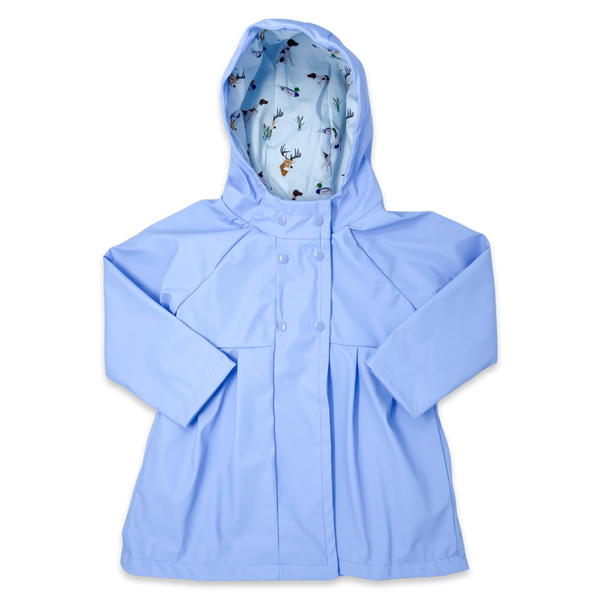 Blue Into The Woods Raincoat