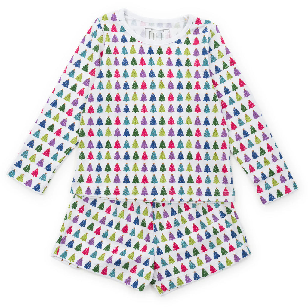 Sophie Short Set- Christmas Tree Bright