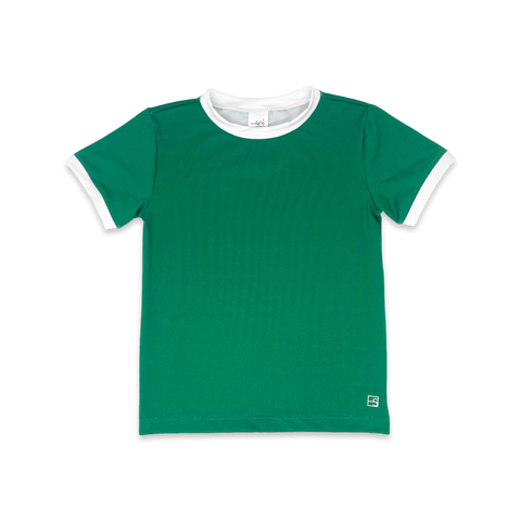 Bradley Basic Tee- Green/White *Pre Order*