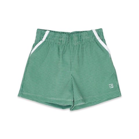 Nathan Short- Augusta Green Mini Gingham *Pre Order*