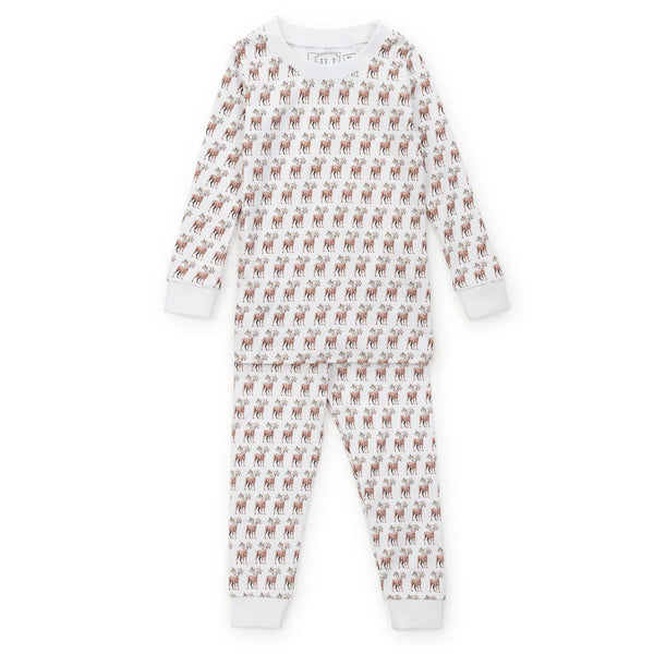 Grayson Pajama Set- Festive Deer