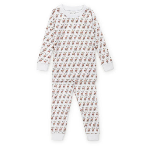 Grayson Pajama Set- Festive Deer
