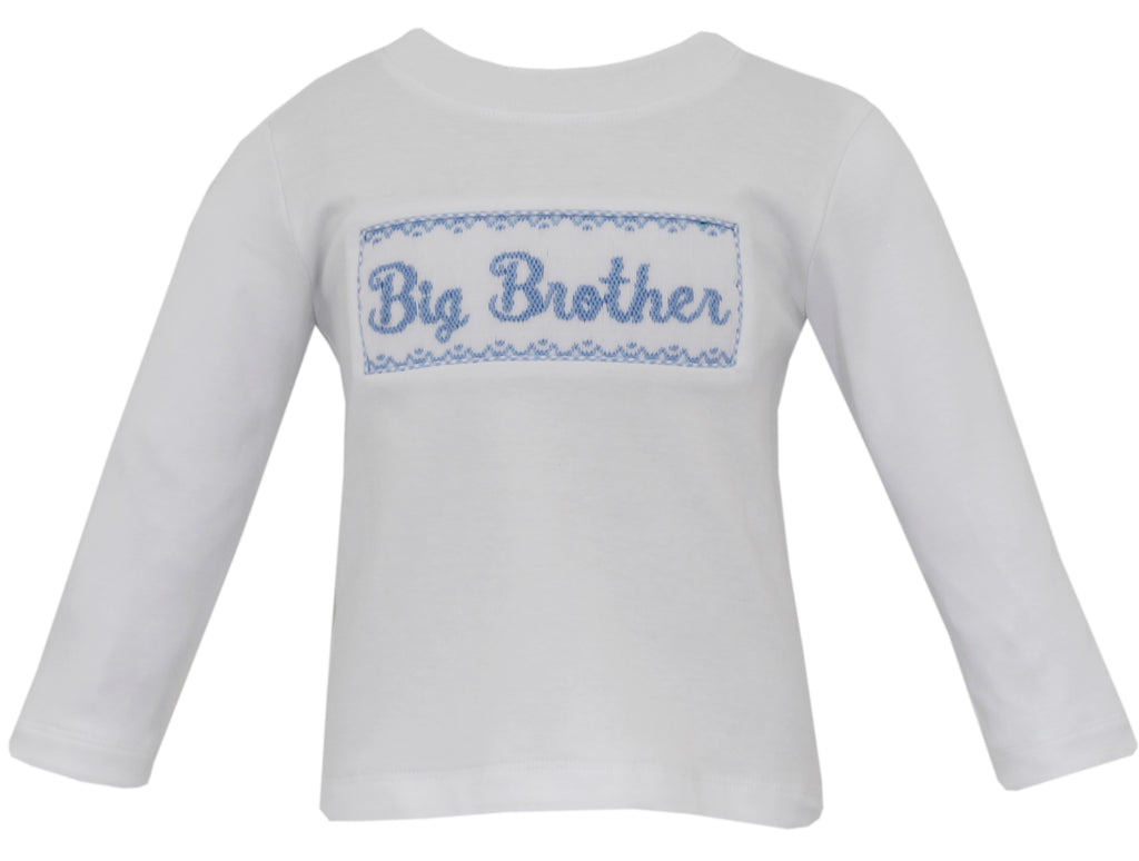 Smocked “Big Brother” Shirt