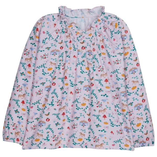 Cecilia Blouse- Harvest Floral