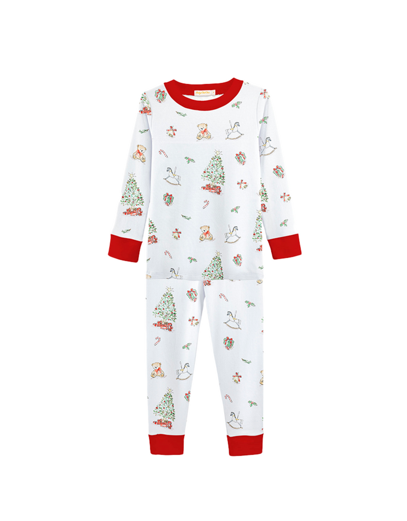 Christmas Tree Pima Pajama Set