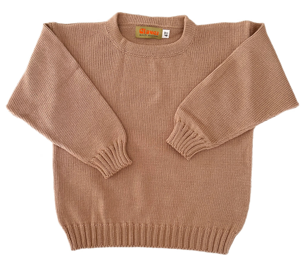 Crewneck Sweater- Sand