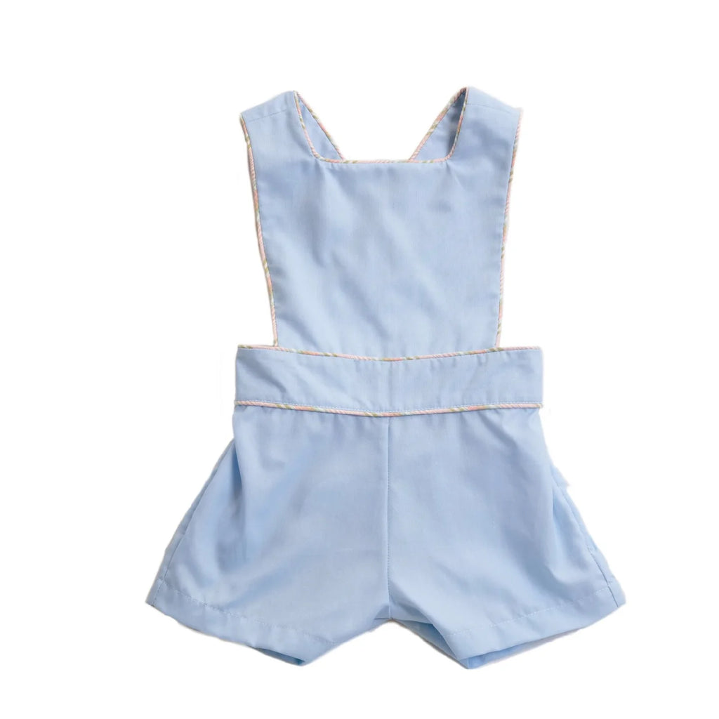 Sutton Sunsuit-Blue Oxford