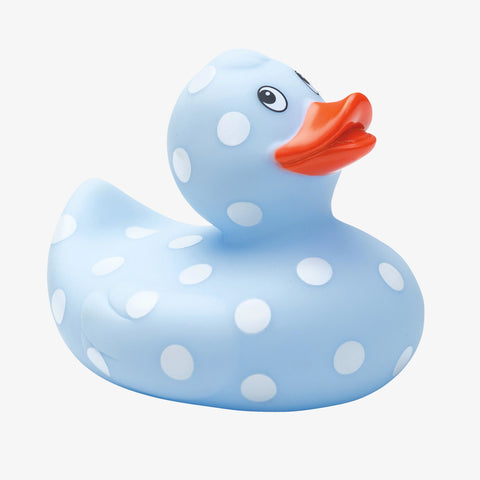 Blue Polka Dot Duck