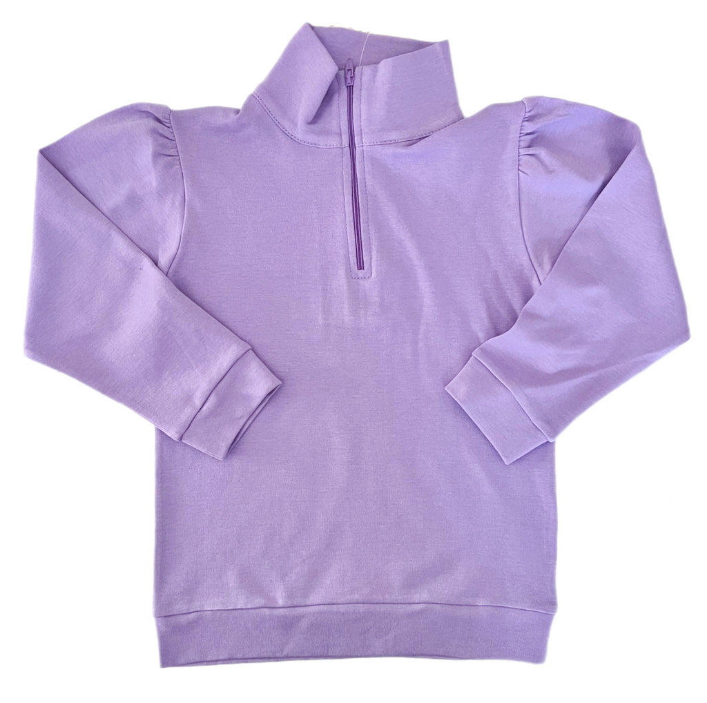 Half Zip Pullover- Lavender