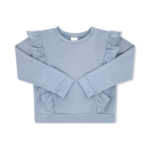 Magnolia Sweater- Lake Blue