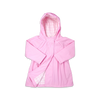 Pink Windowpane Raincoat