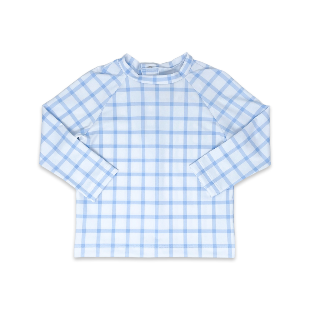 Rashguard- Blue Windowpane