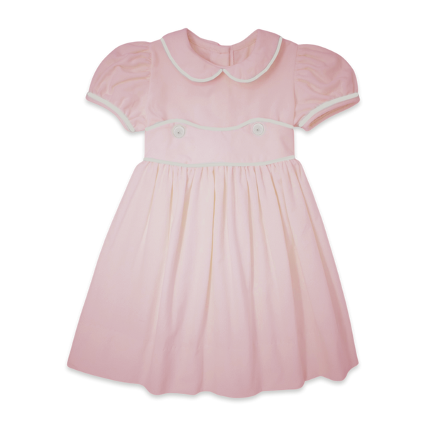 May May Dress- Pink Velvet *Pre Order*