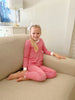 Ava Pajama Set- Red Stripe