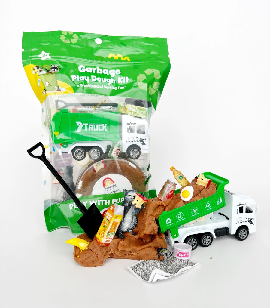 Garbage Truck Play Kit (Root Beer)