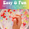 Rainbow Bead Jewelry Jar