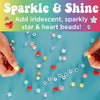 Rainbow Bead Jewelry Jar