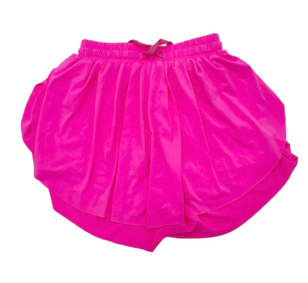 Butterfly Shorts- Hot Pink