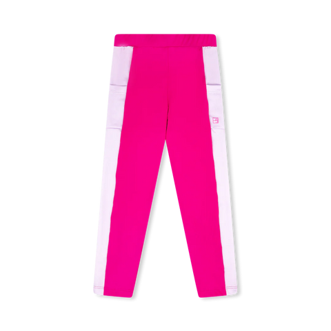 Lila Legging- Power Pink/ Petal Purple