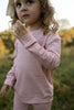 Pink Stripe Sweatshirt