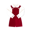 Arthur Apron Set- Ruby Red