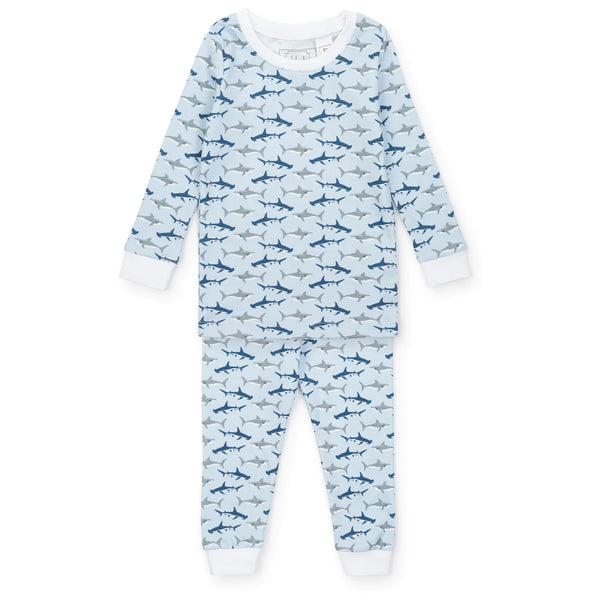 Grayson Pima Pajama Set- Shark *Pre Order*