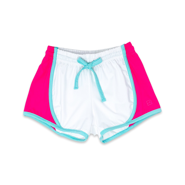 Elise Shorts- Power Pink/Totally Turquoise *Pre Order*