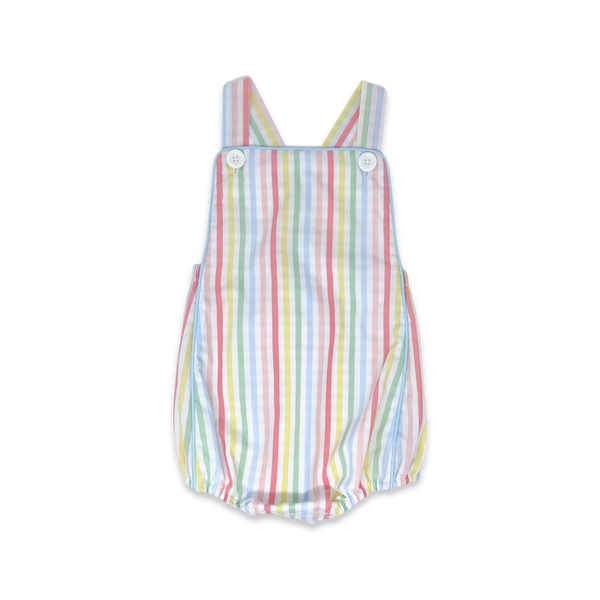 Evan Sunsuit- Rainbow Stripe