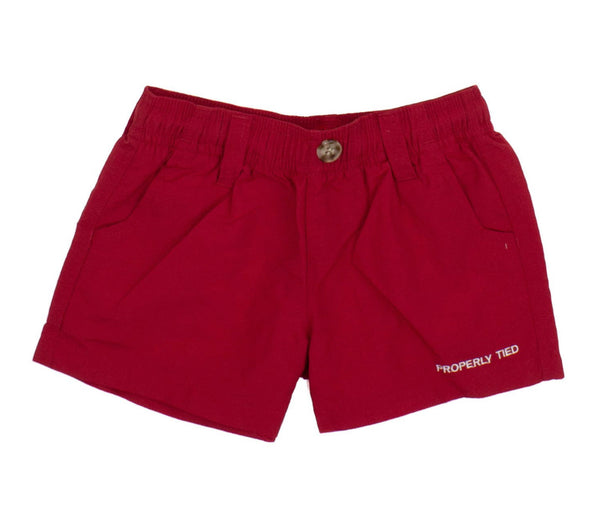 Mallard Shorts- Crimson