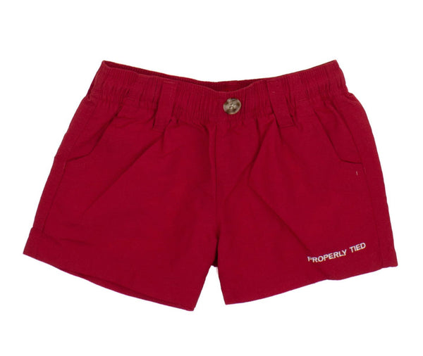 Mallard Shorts- Crimson